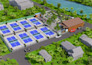 design 3d pickleball courts for indoor or outdoor use